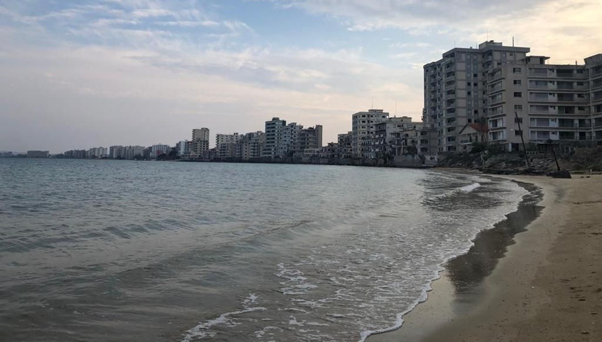 NTV ekibi Kapalı Maraş'ta