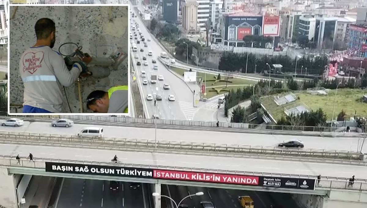 Yüzbinlerce İstanbullunun kullandığı köprüdeki tehlike | Maltepe Köprüsü’nden karot örneği alındı Yüzbinlerce İstanbullunun kullandığı köprüdeki tehlike | Maltepe Köprüsü’nden karot örneği alındı