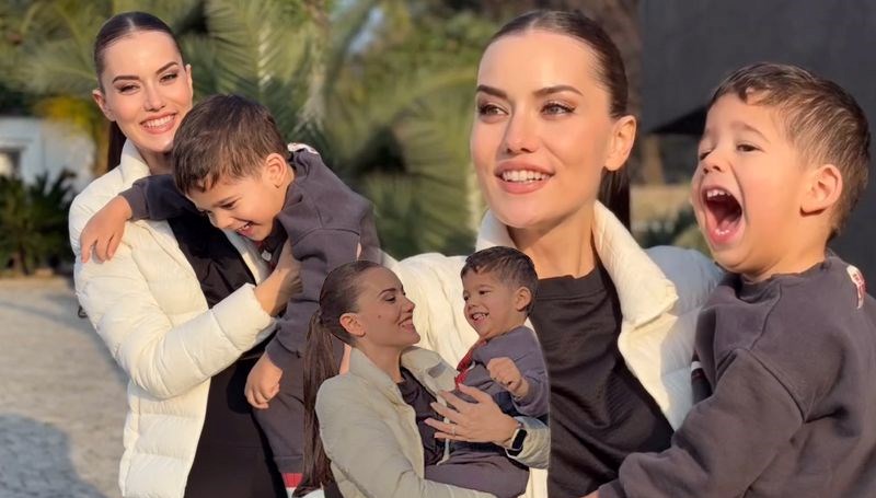Fahriye Evcen ile Kerem Özçivit'ten yeni kareler