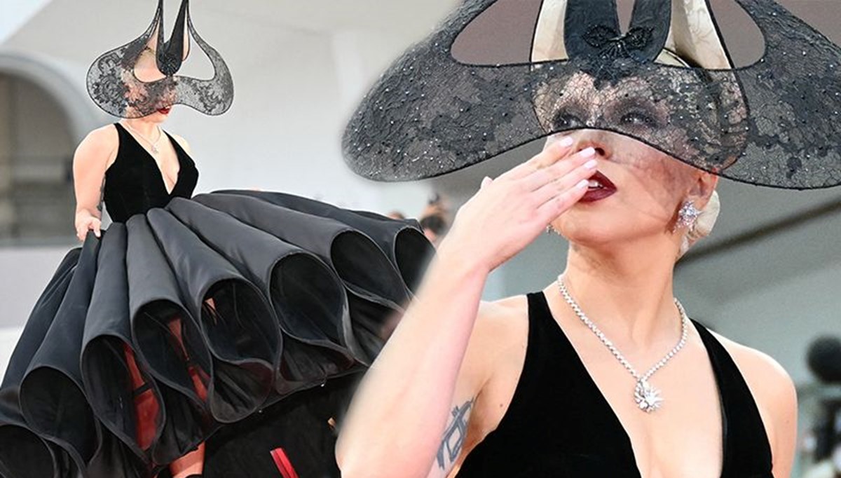 Lady Gaga ilginç stiliyle festivalin gözdesi oldu Lady Gaga ilginç stiliyle festivalin gözdesi oldu