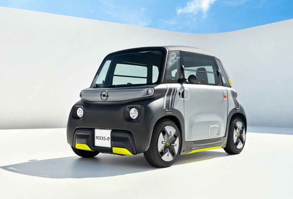 Opel'den elektrikli şehir aracı: Rocks-e 3 Opel'den elektrikli şehir aracı: Rocks-e