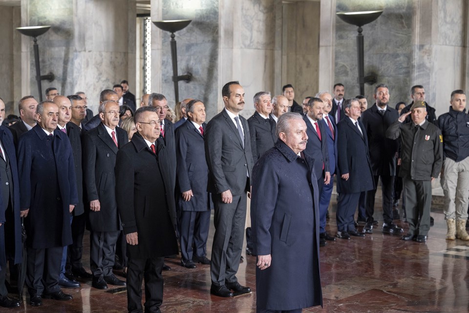 Devlet erkanından Anıtkabir ziyareti - 2