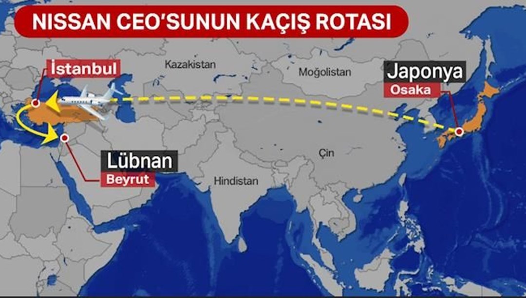 Nissan eski CEO'su Carlos Ghosn Japonya'dan Lübnan'a nasıl kaçtı? Nissan eski CEO'su Carlos Ghosn Japonya'dan Lübnan'a nasıl kaçtı?