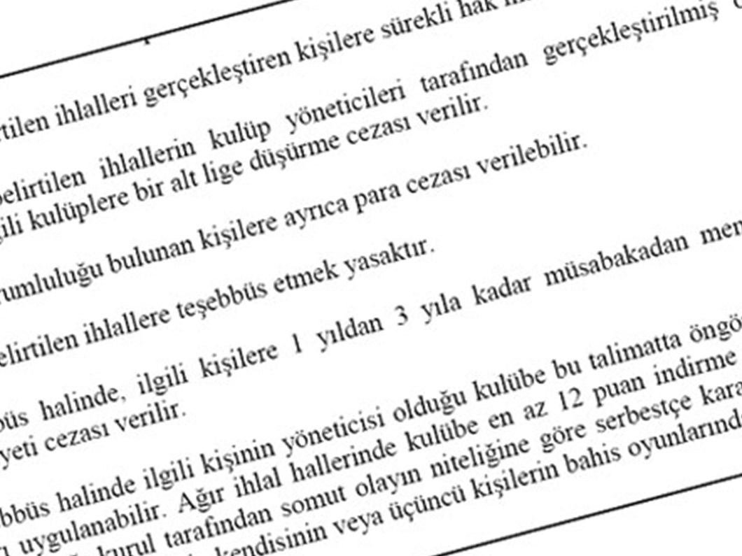 58 madde degisti tesebbuse dusurme yok