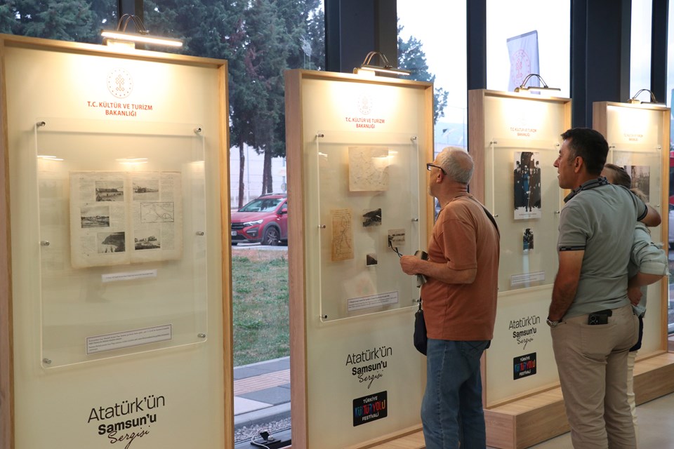 Atatürk'ün Samsun'a gelişini duyuran 5 gazetenin ortak nüshası sergileniyor - 1