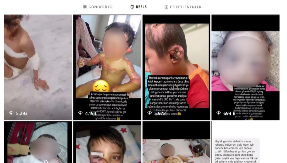 Çocuk fotoğraflarıyla sanal dilencilik! Bağış kampanyasıyla dolandırıyorlar Çocuk fotoğraflarıyla sanal dilencilik! Bağış kampanyasıyla dolandırıyorlar