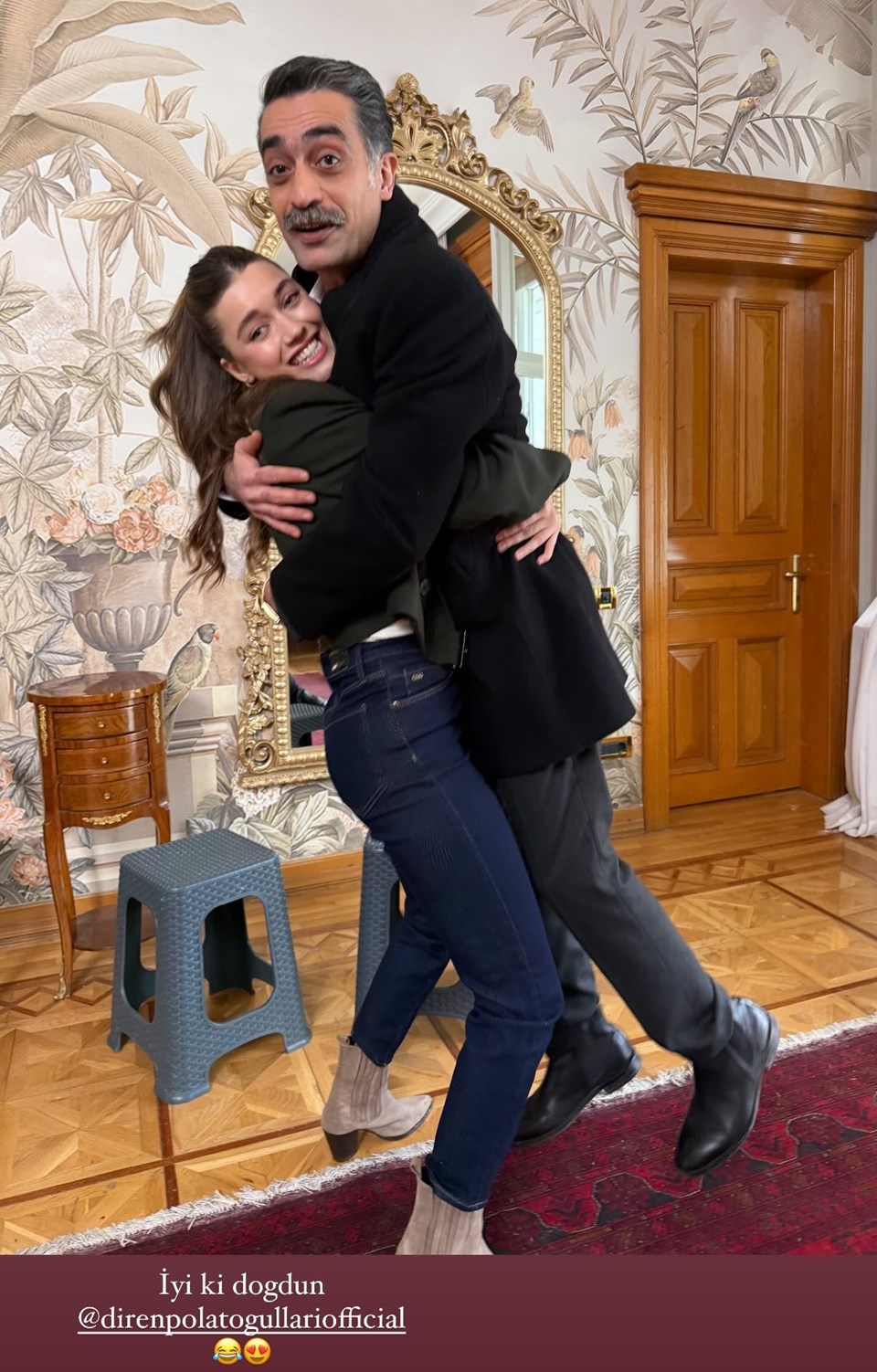 Yalı Çapkını yıldızı Afra Saraçoğlu'ndan rol arkadaşı Diren Polatoğulları'na kutlama - 1