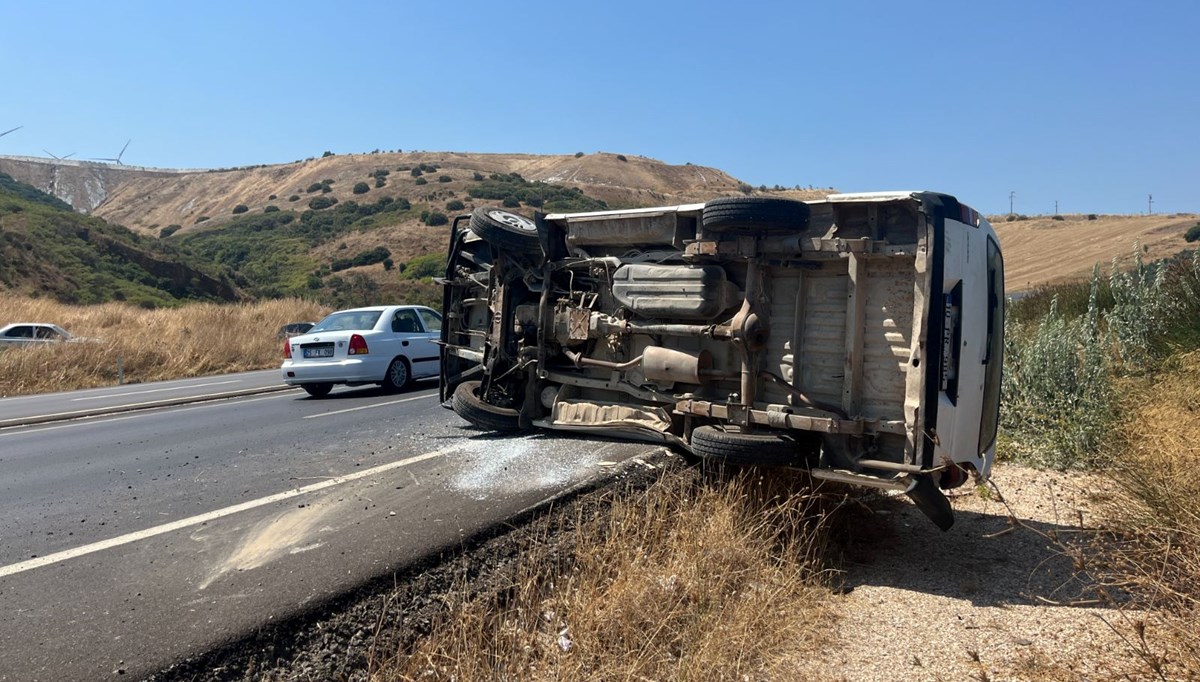 Bandırma’da trafik kazası: 2 yaralı