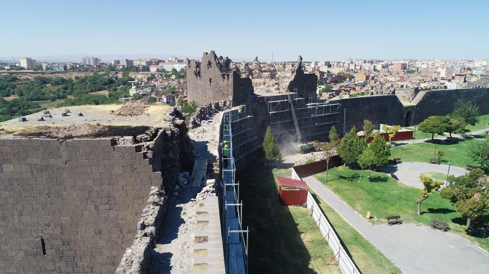 UNESCO mirası Diyarbakır Surları'nda 500 günlük restorasyon başladı - 7