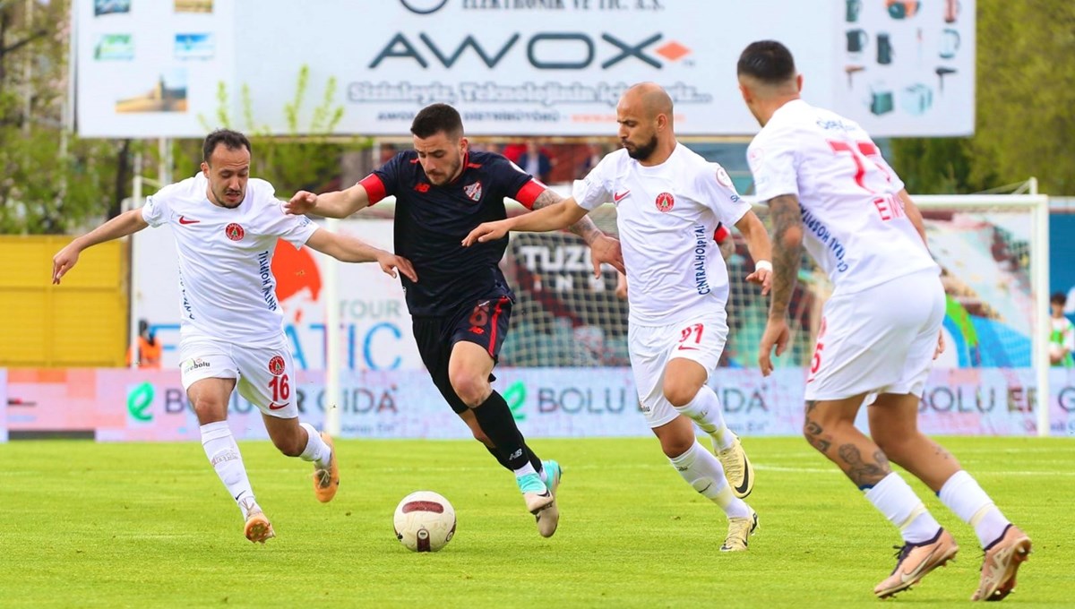 Boluspor, Ümraniyespor'u tek golle geçti Boluspor, Ümraniyespor'u tek golle geçti