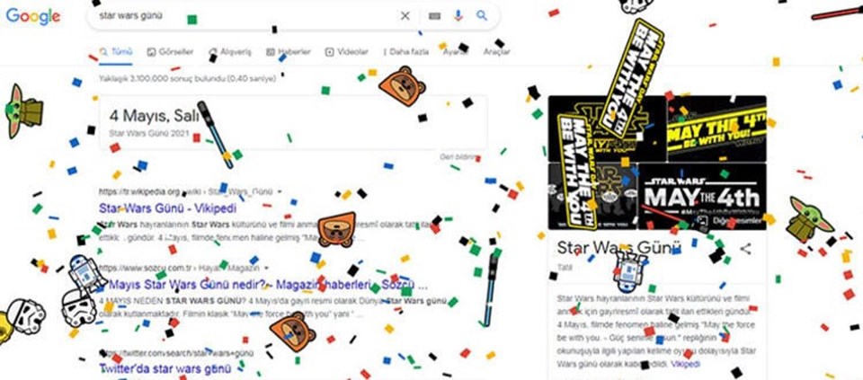 Google'dan 4 Mayıs Dünya Star Wars Günü'ne özel çalışma - 1