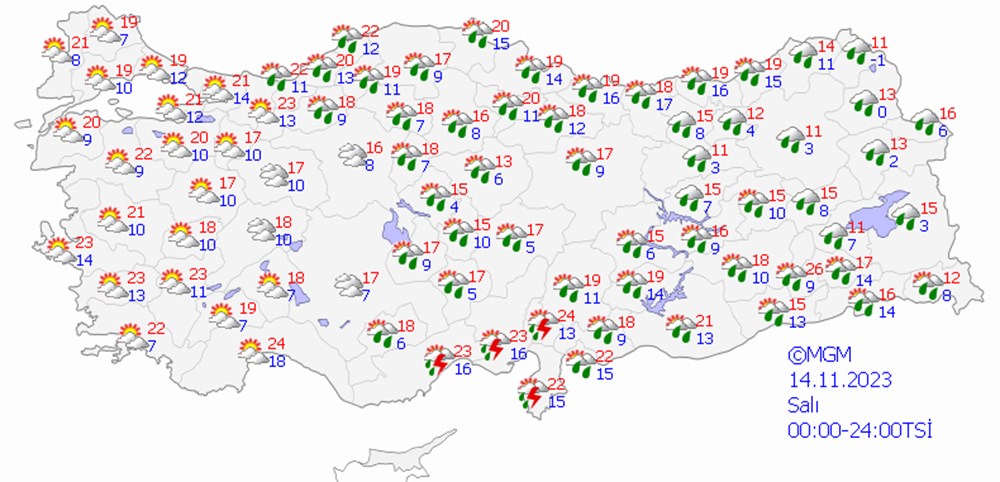 Önce yağmur sonra soğuk hava! Meteoroloji'den İstanbul, İzmir ve 11 il için uyarı - 12