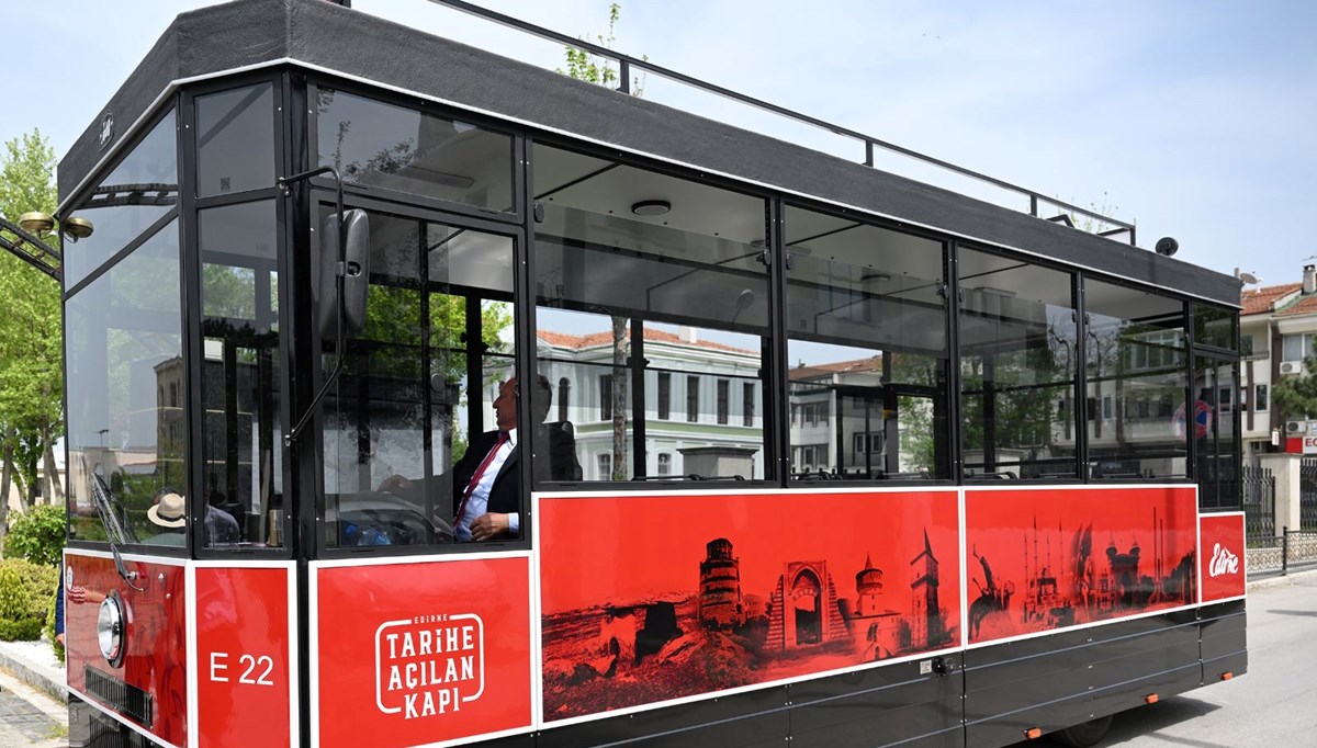 Edirne'de turistleri tarihi yolcuğa gezi treni taşıyacak Edirne'de turistleri tarihi yolcuğa gezi treni taşıyacak
