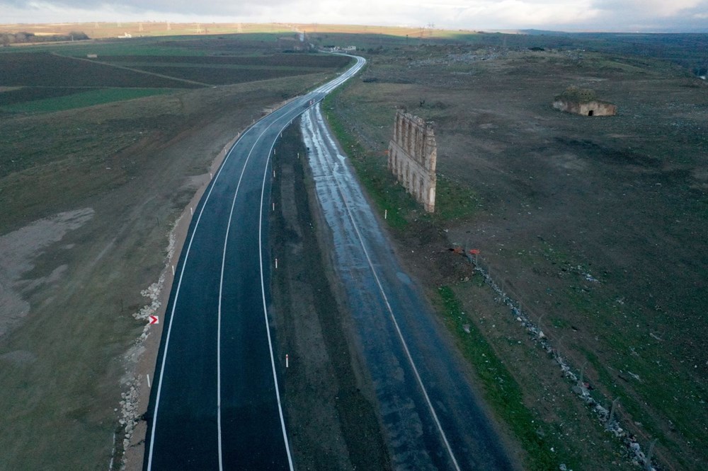 Tarihi hastane duvarı için yol kaydırıldı - 1