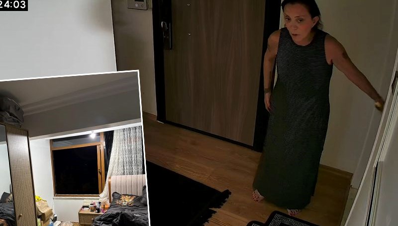 Güllü'nün düşmeden önceki görüntülerinin tamamı ortaya çıktı