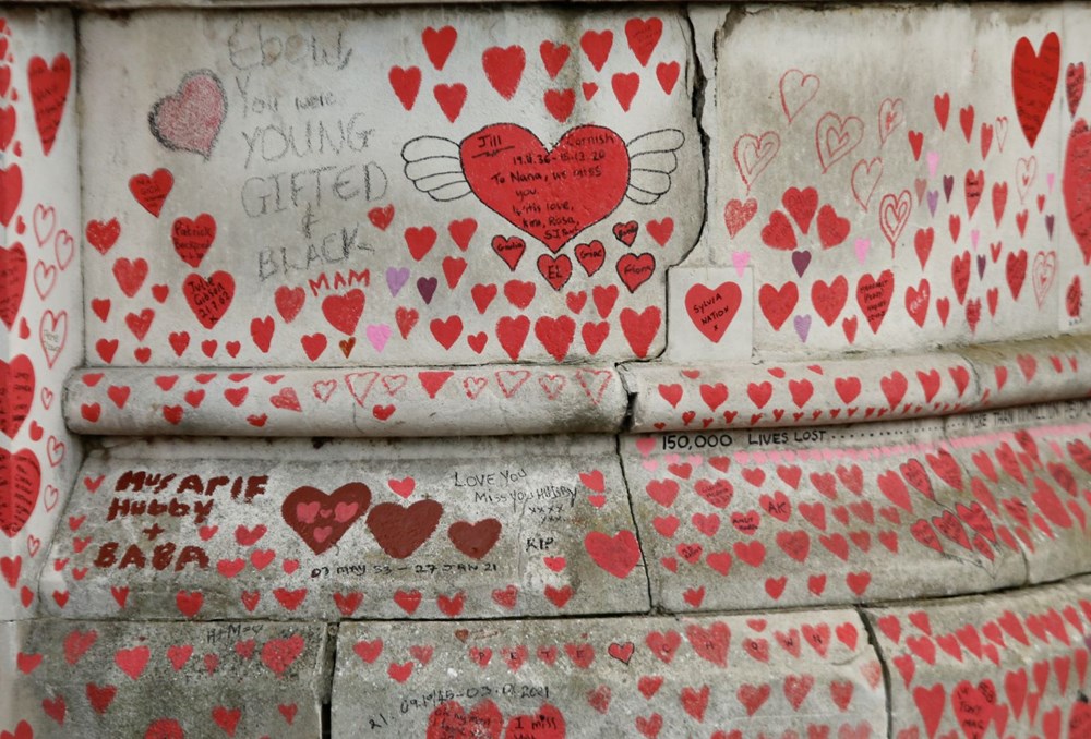 Covid-19 kurbanlarının anısına 150 bin kalp - 41