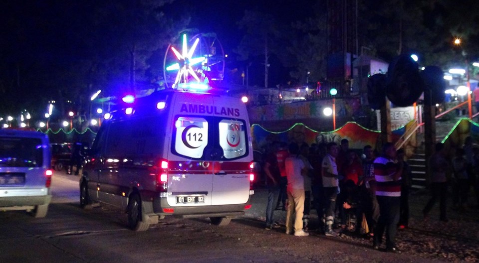Adana'da lunaparkta kaza: 11 yaralı - 1