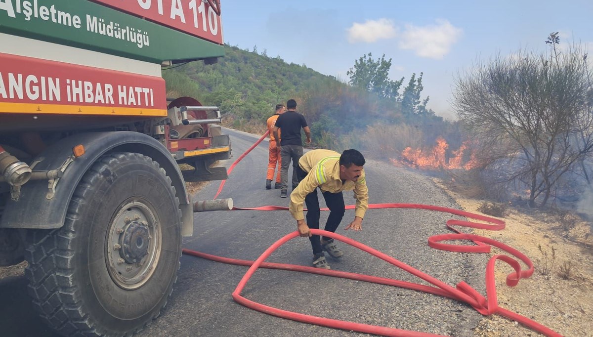 Hatay'daki orman yangını kontrol altına alındı