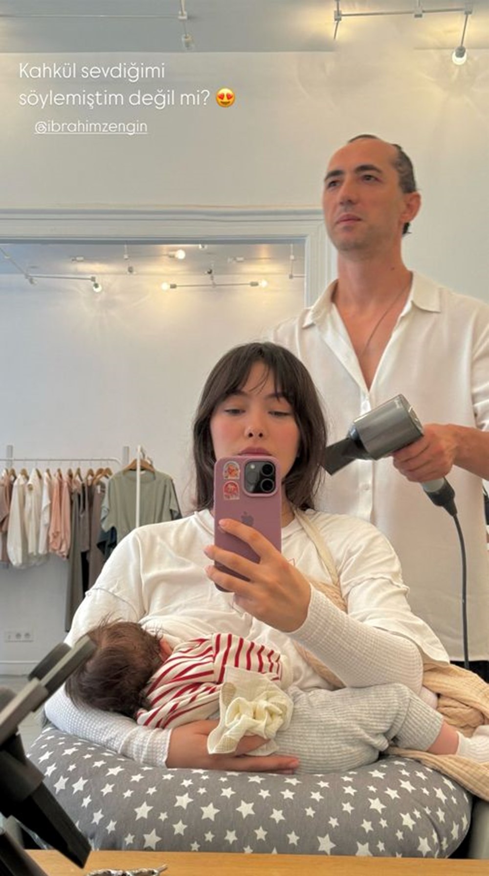 Neslihan Atagül'den oğlu Aziz ile yeni poz - 5