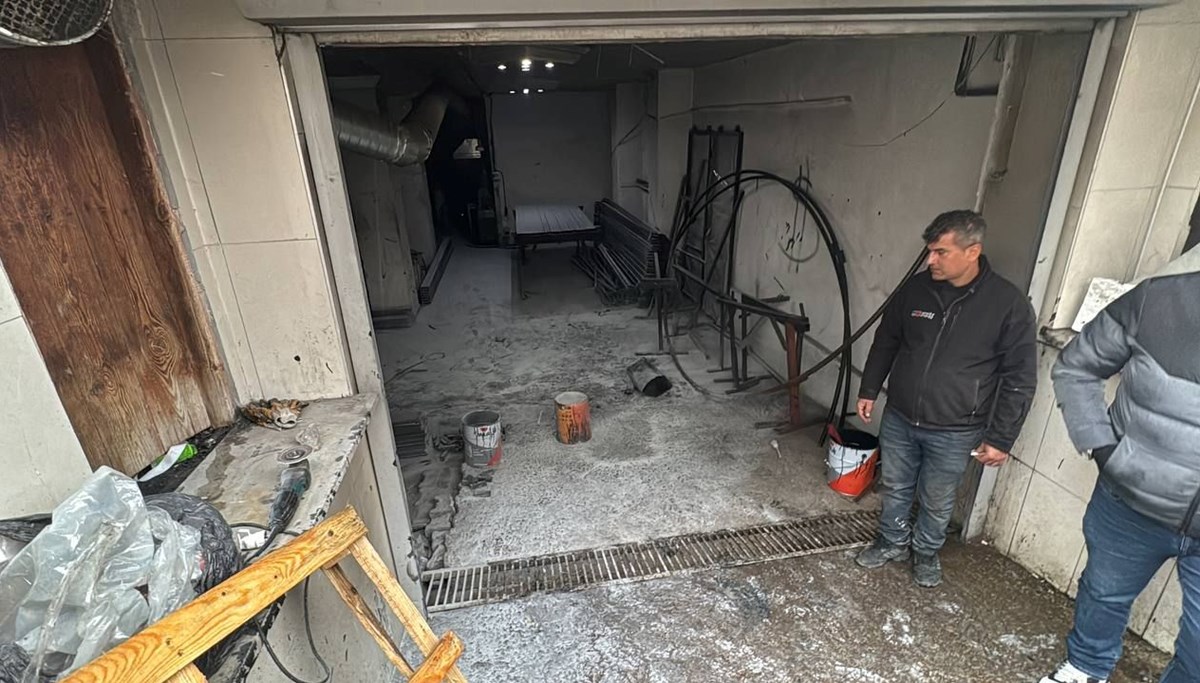 Tiner tenekesi patladı, iki işçi yaralandı Tiner tenekesi patladı, iki işçi yaralandı