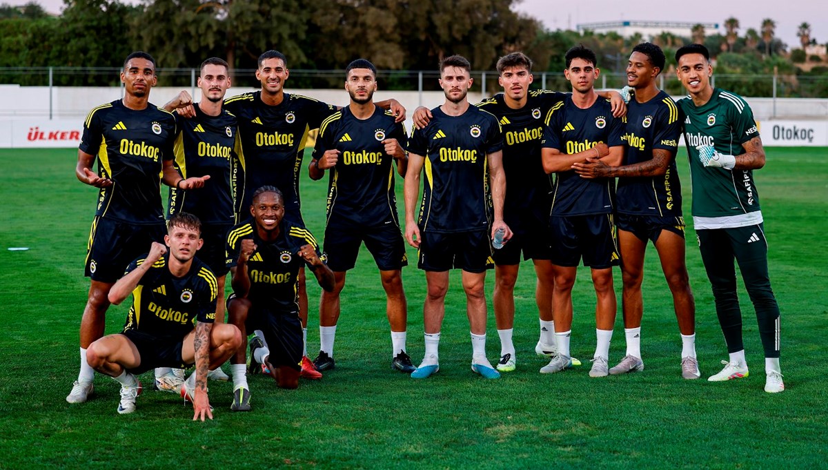 Fenerbahçe üçüncü sınavı için sahada