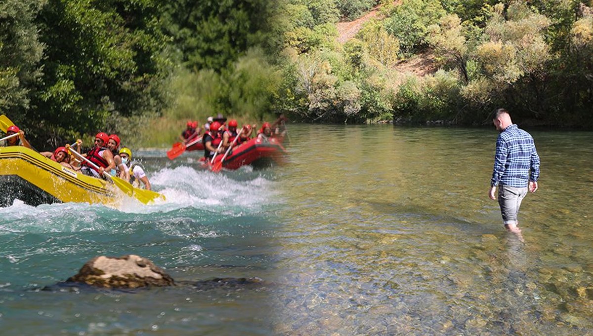 Rafting heyecanı 'susuz' kaldı