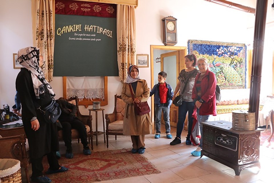 Çankırı Kültür Evi ziyaretçilerini nostaljik yolculuğa çıkarıyor - 1