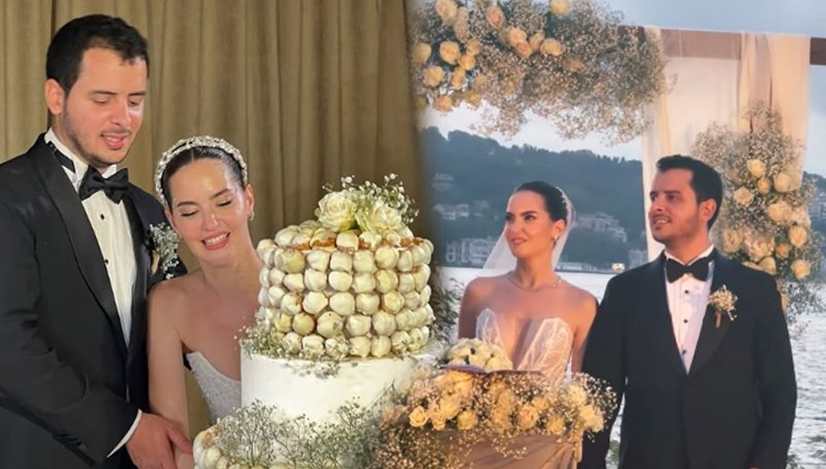 Ezgi Şenler ile Ömer Gürgen dünyaevine girdi