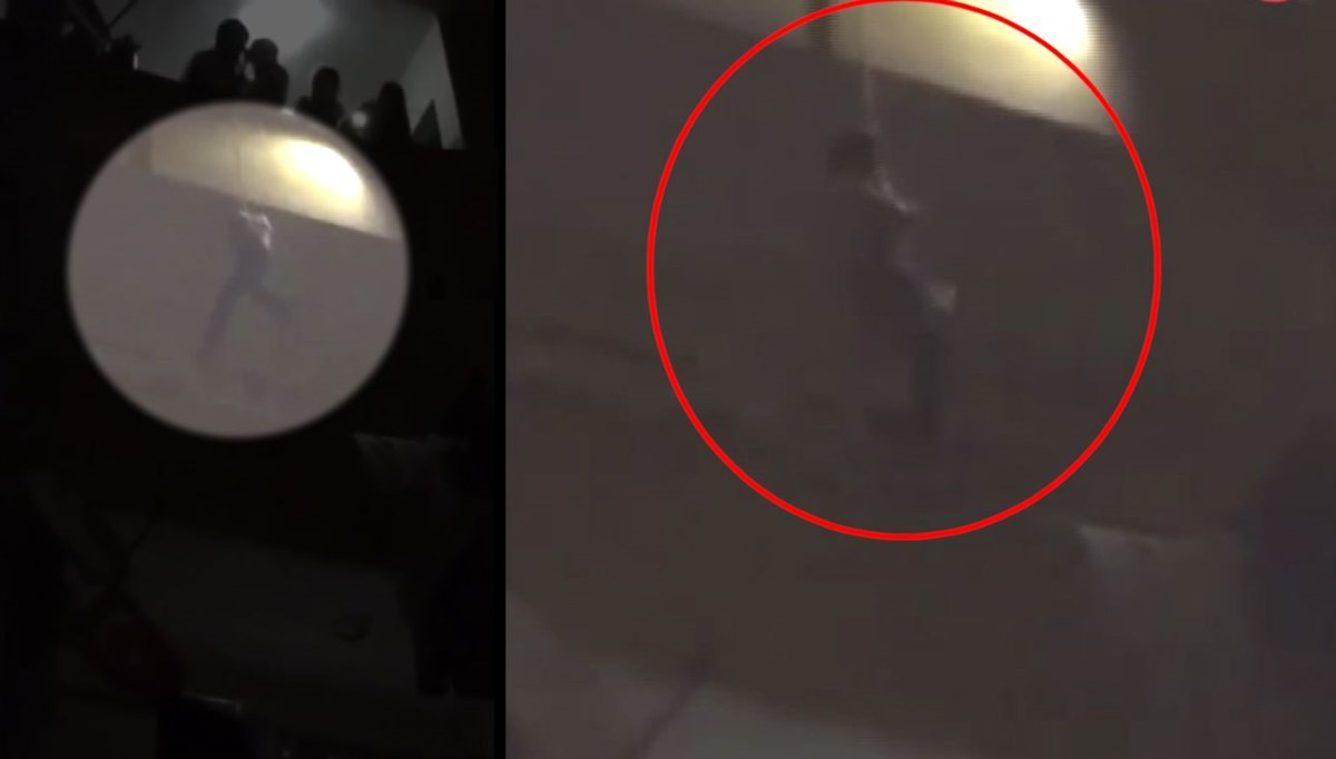 Evin anahtarını unuttular: 3. kattan çocuk sarkıttılar