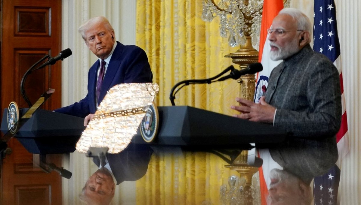 Trump, Hindistan Başbakanı Modi'nin aksanını taklit etti