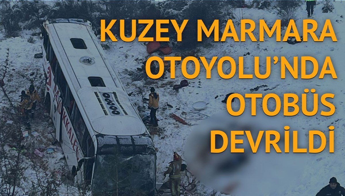 Kaza yerinden ilk görüntüler