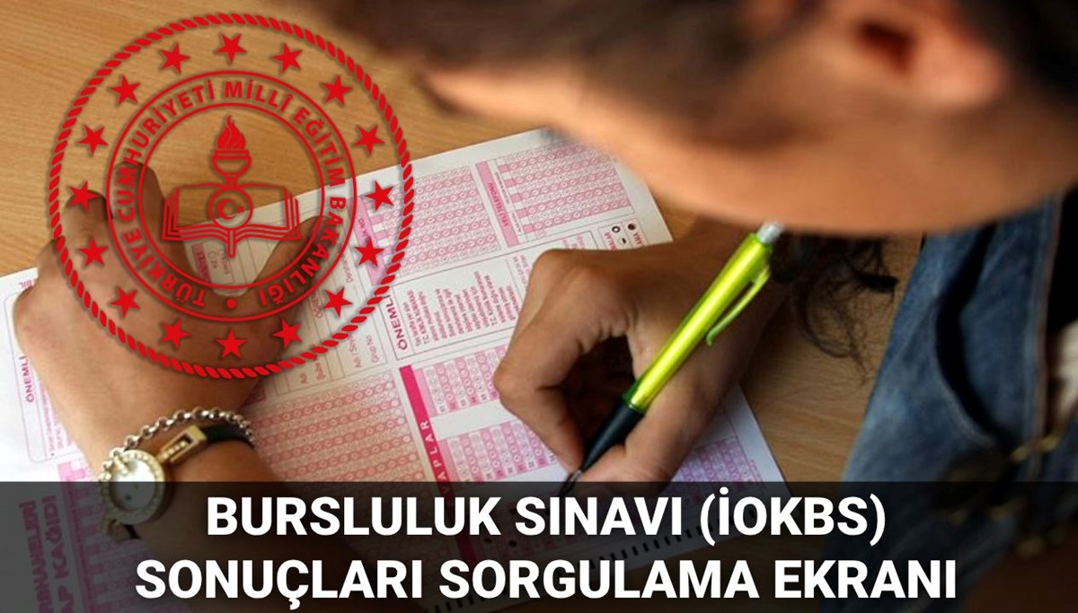 Bursluluk sınavı (İOKBS) sonuçları sorgulama ekranı 2025: MEB Bursluluk sonuçları ne zaman, saat kaçta açıklanacak?