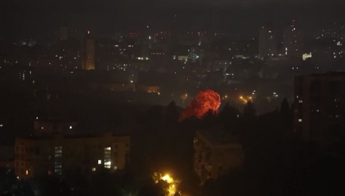 Rusya'dan Kiev'e dronlu saldırı
