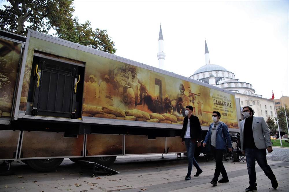 Çanakkale Savaşları Mobil Müzesi’nin 40’ıncı durağı Elazığ oldu - 6