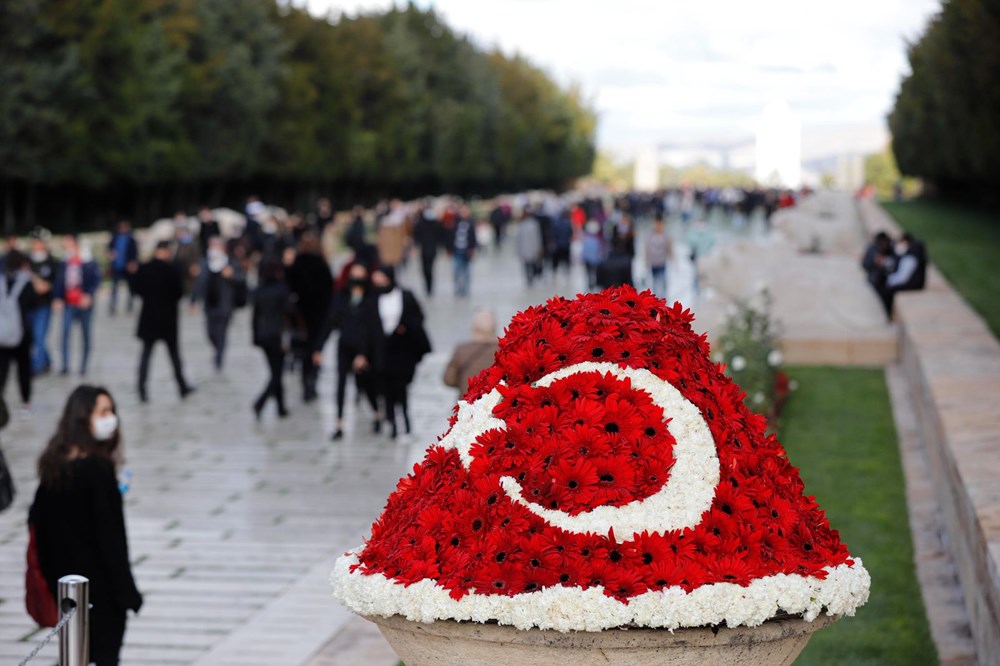 Anıtkabir'e ziyaretçi akını - 4