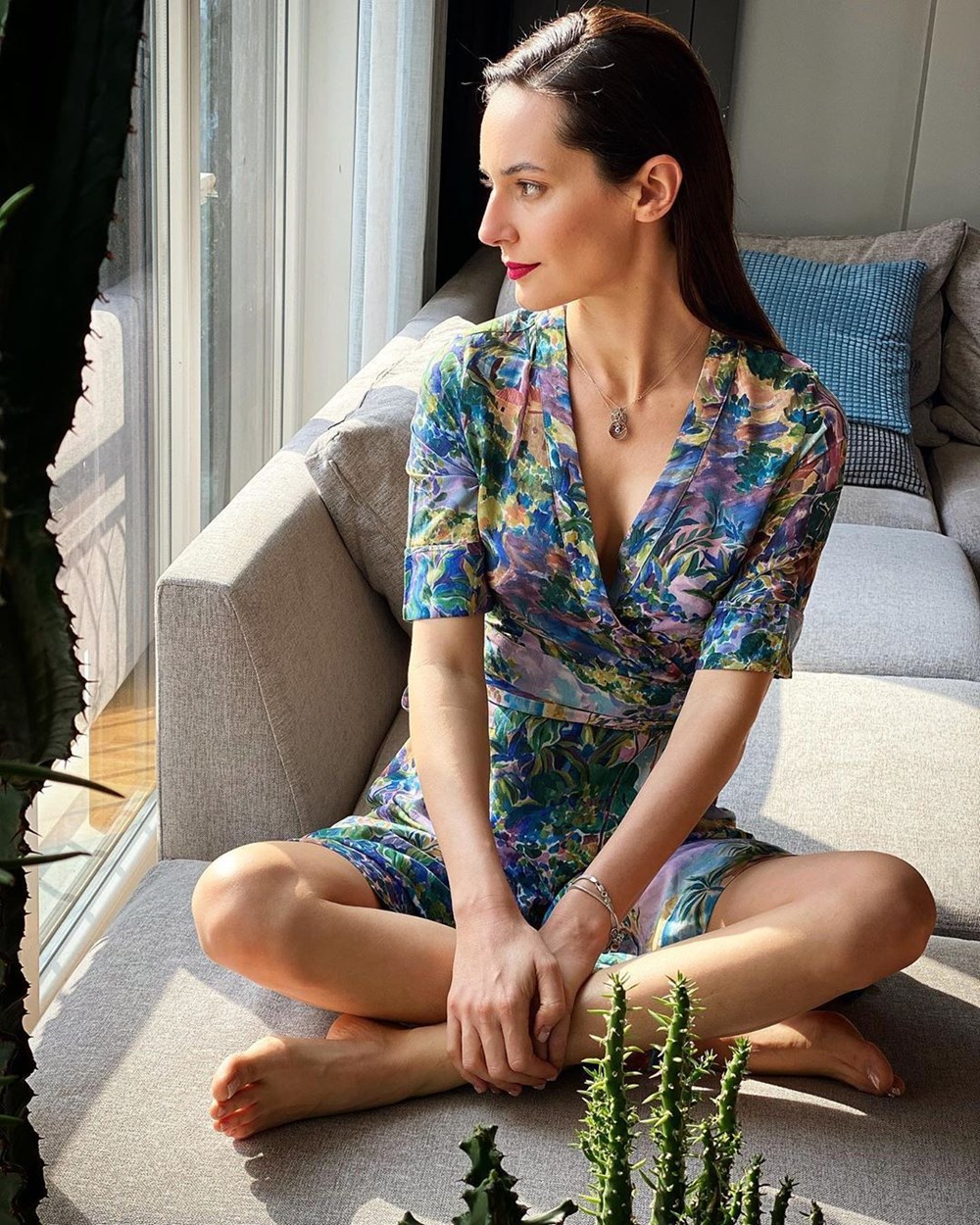 Corona g�nlerinde �nl�lerin ev halleri