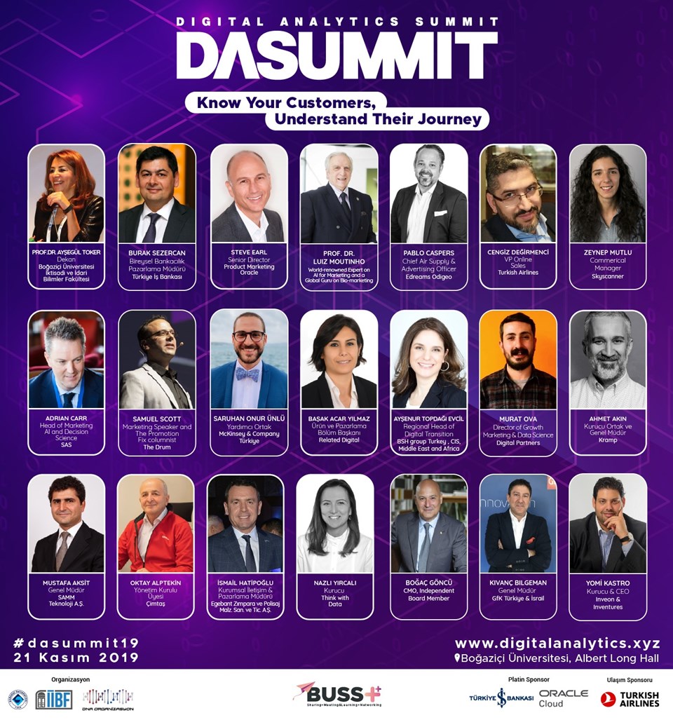 Boğaziçi Üniversitesi ‘Digital Analytics Summit’ 21 Kasım’da - 1