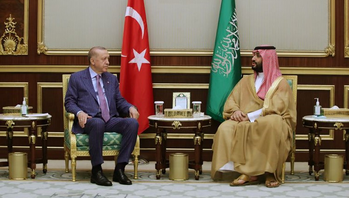Cumhurbaşkanı Erdoğan, Riyad'ta Veliaht Prens Selman ile görüştü Cumhurbaşkanı Erdoğan, Riyad'ta Veliaht Prens Selman ile görüştü