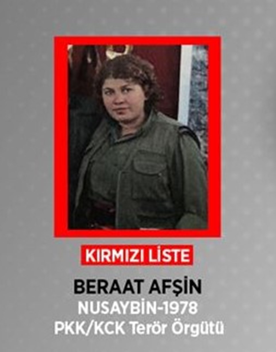PKK/KCK'nın Sincar'daki üst düzey kadın örgüt mensubu etkisiz hale getirildi - 1