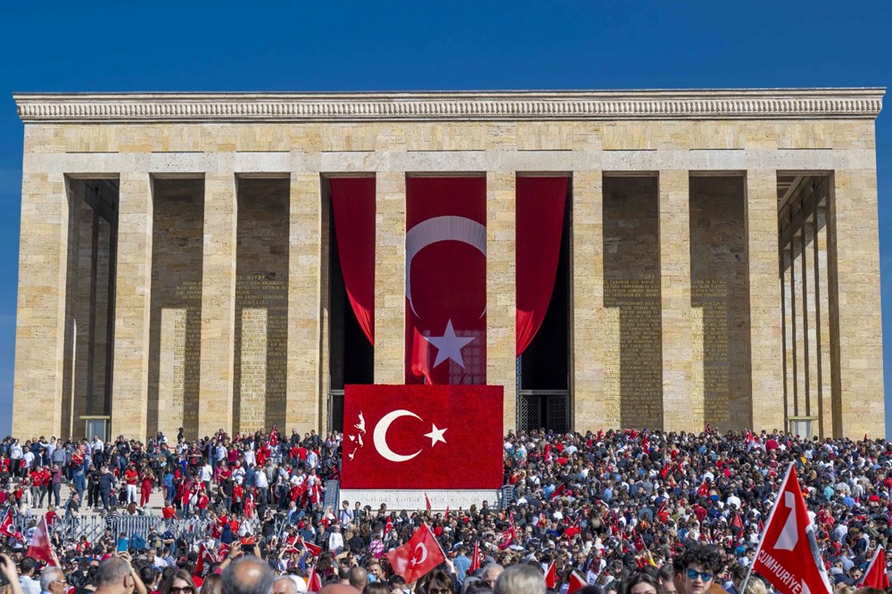 Cumhuriyet’in 100’üncü yılında Anıtkabir’de rekor - 2