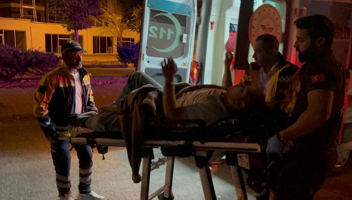 Polisten kaçmak isterken ölümden döndü