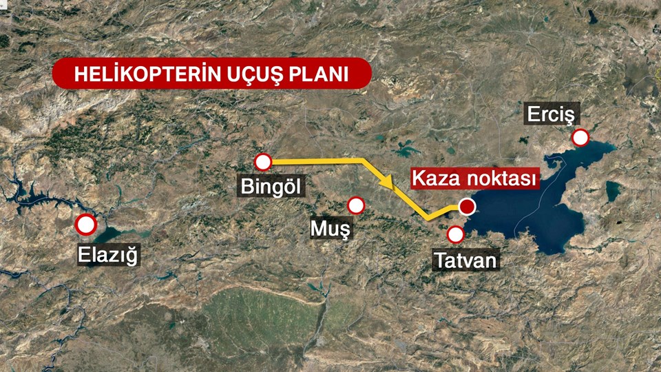 Bitlis'teki helikopter kazasında ön rapor açıklandı - 3