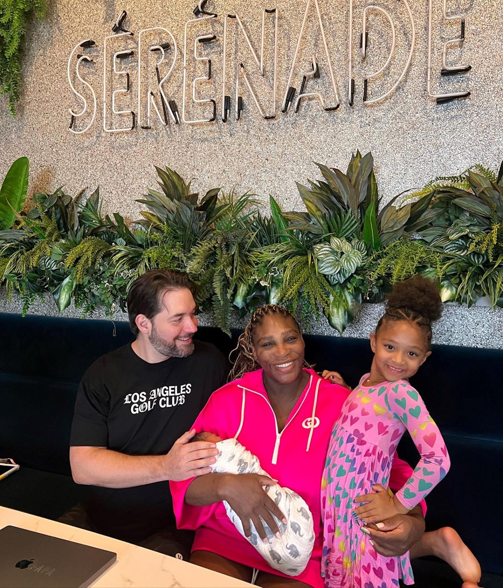 Küçük Olympia annesi Serena Williams'ın izinden gidiyor - 6