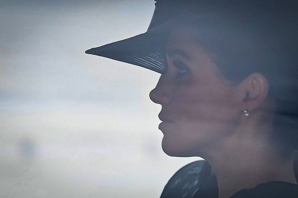 Meghan Markle ve Prens Harry Kraliçe'nin cenazesinde ikinci sırada - 14