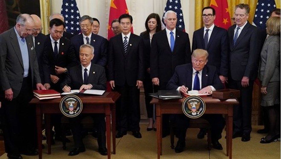 ABD Başkanı Donald Trump'tan Çin'le yapılan ticaret anlaşmasına ilişkin açıklama