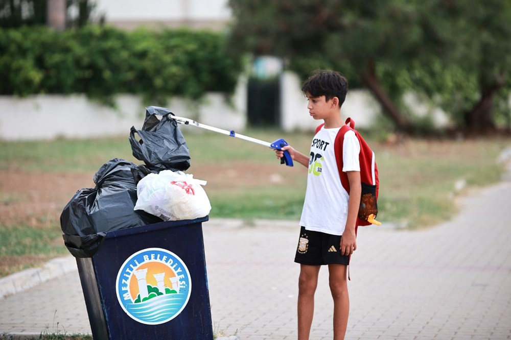 Bir paylaşımla 500 bin takipçiye ulaştı: 11 yaşındaki Aras'tan alkışlanan kampanya - 1