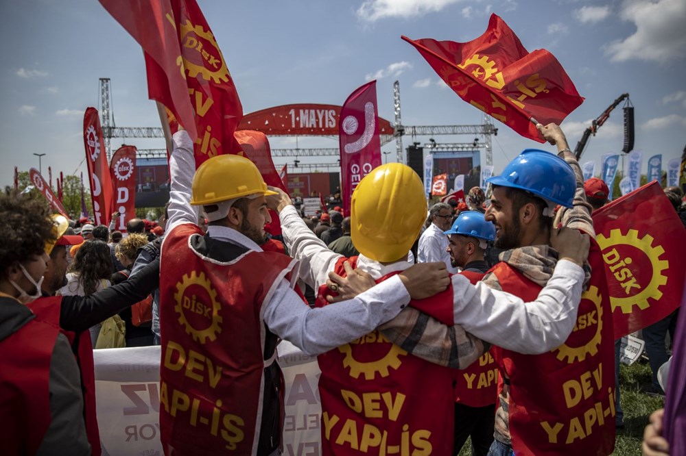 Türkiye'de 1 Mayıs coşkusu