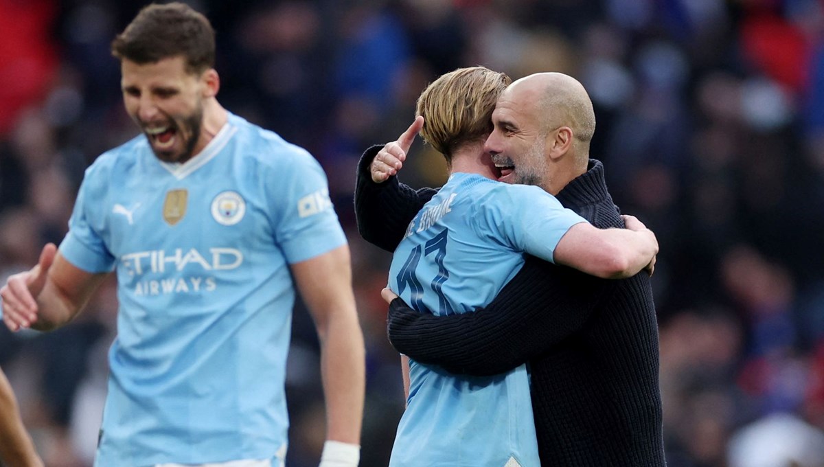 İngiltere Federasyon Kupası'nda Manchester City, Chelsea'yi 1-0 yenerek finale çıktı