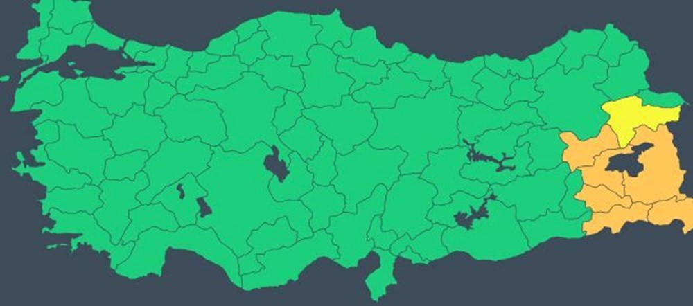 Meteoroloji'den 7 il için kuvvetli kar uyarısı (İstanbul'a ne zaman kar yağacak?) - 4