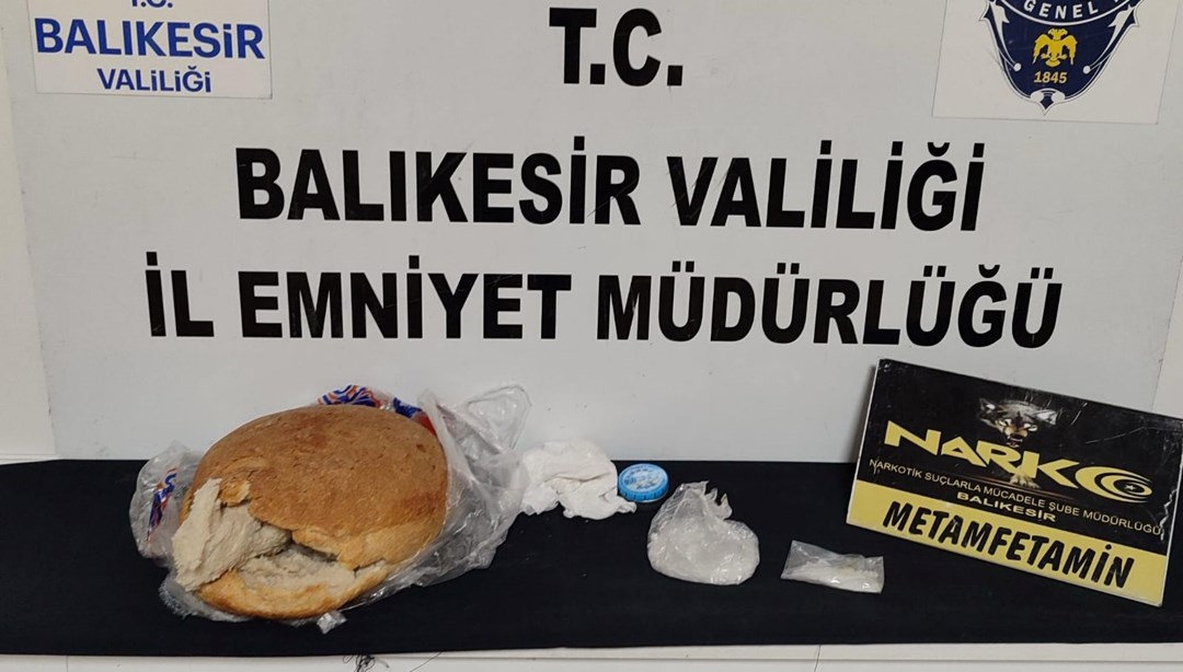 Ekmeğin içine uyuşturucu gizleyenlere tutuklama